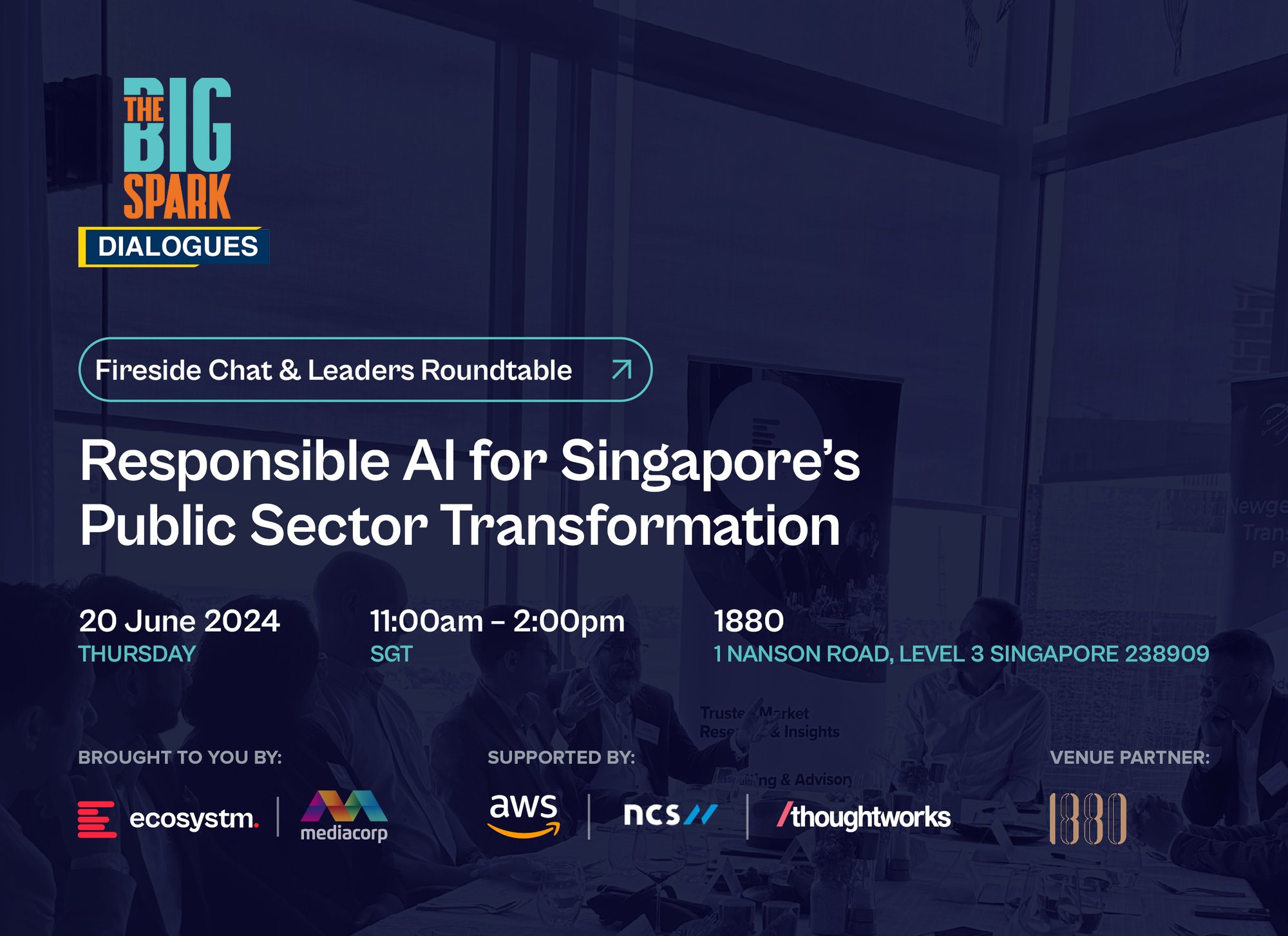 Ecosystm Leaders Roundtable_Responsible AI for Public Sector Transformation_Invite Cover v2
