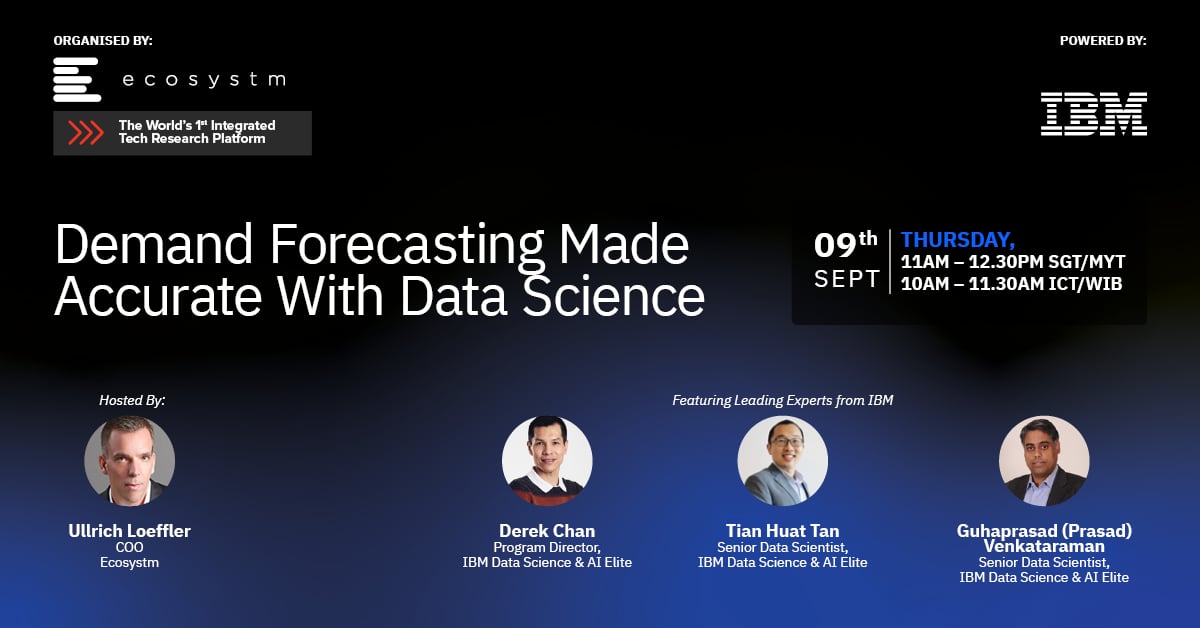 IBM Event - Demand Forecasting Made Accurate With Data Science - LinkedIn post-1