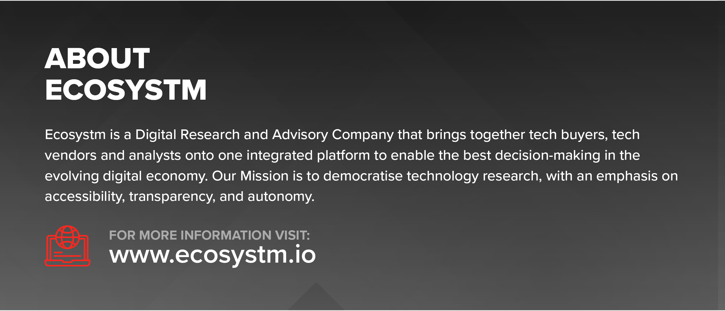 About Ecosystm New-1