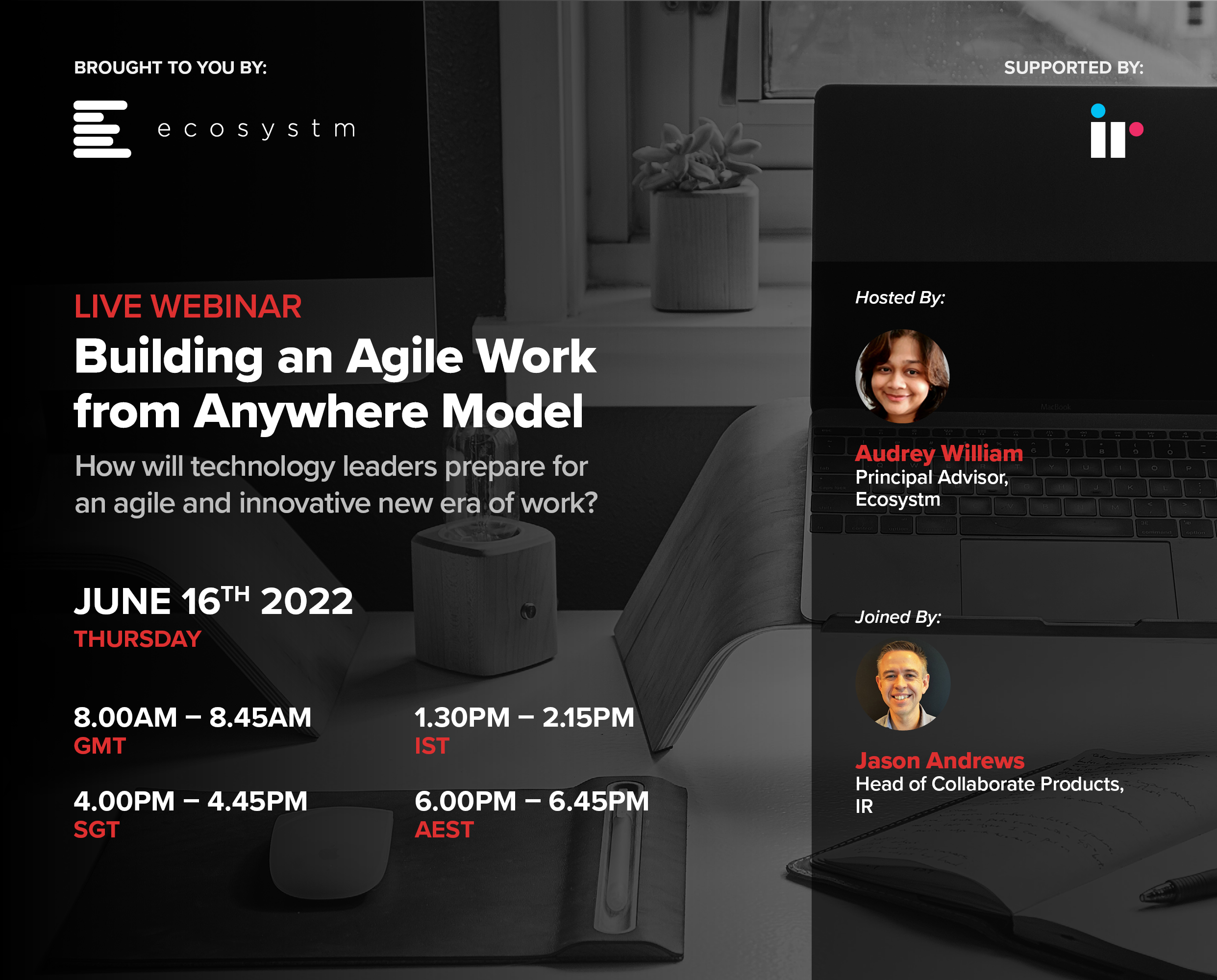 Webinar - Building an Agile Work from Anywhere Model